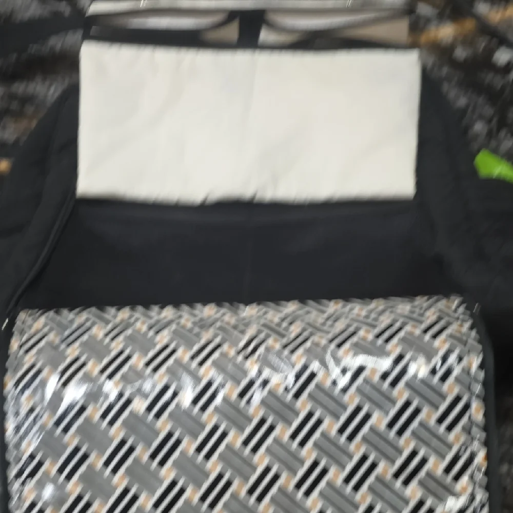 Diper Bag - Vera Bradley Black Quilted Bag